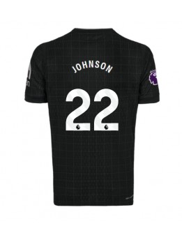 Billige Tottenham Hotspur Brennan Johnson #22 Bortedrakt 2025-26 Kortermet